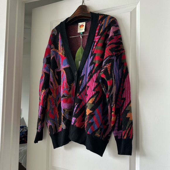 FARM Rio Multicolor Button-Up Cardigan - Picture 6 of 11